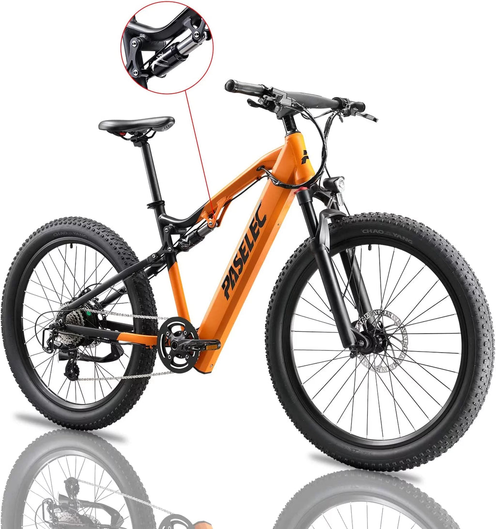 750W 27.5" Fat Tire Electric Mountain Bike H741992