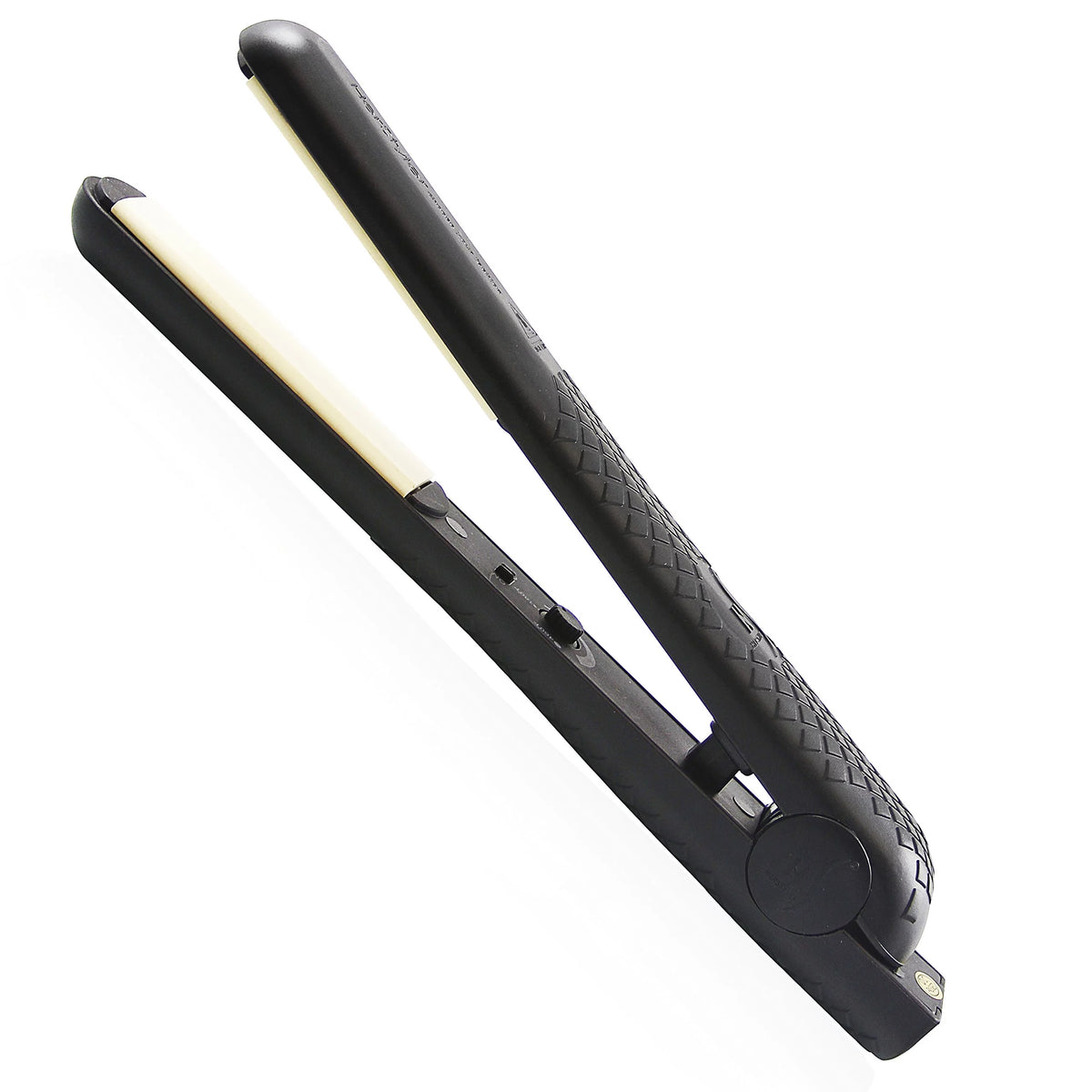 Black 1.25" Ceramic Ionic Flat Iron Hair Straightener M908