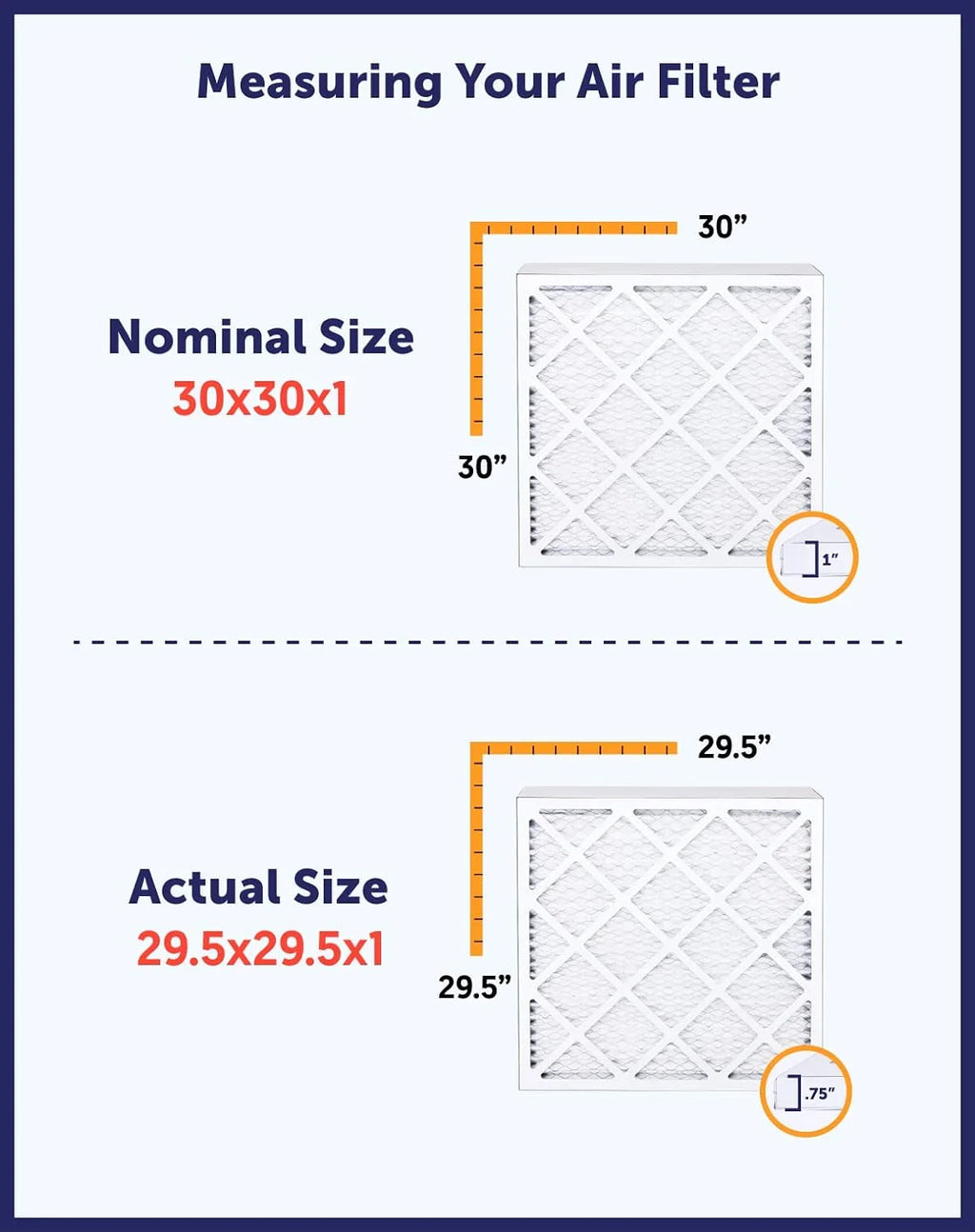 8x66x1 MERV 8 Pleated HVAC Air Filter 4-Pack C44096
