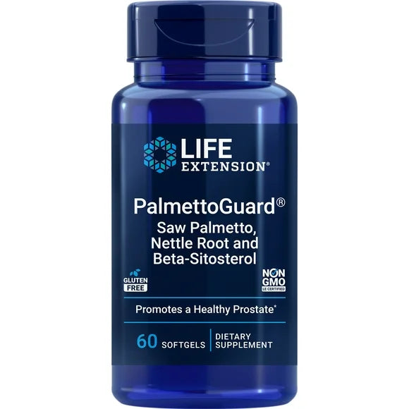 Saw Palmetto Nettle Root Beta-Sitosterol 60 Softgels M256079