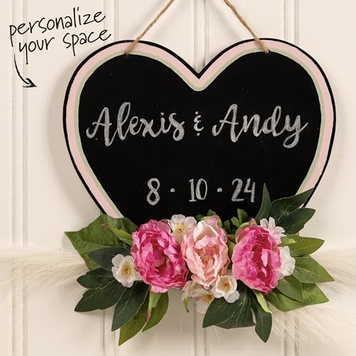 Plaid Double Sided Framed Chalkboard H9185