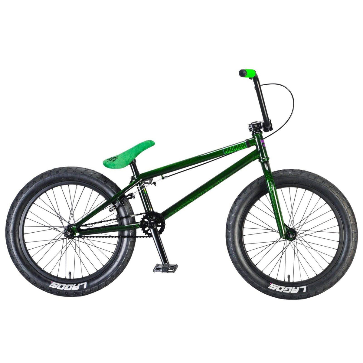 Green Crackle BMX Bike Q8240