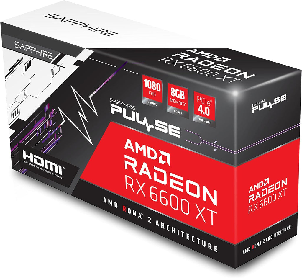 AMD Radeon RX 6600 XT Gaming Graphics Card with 8GB GDDR6 W125162