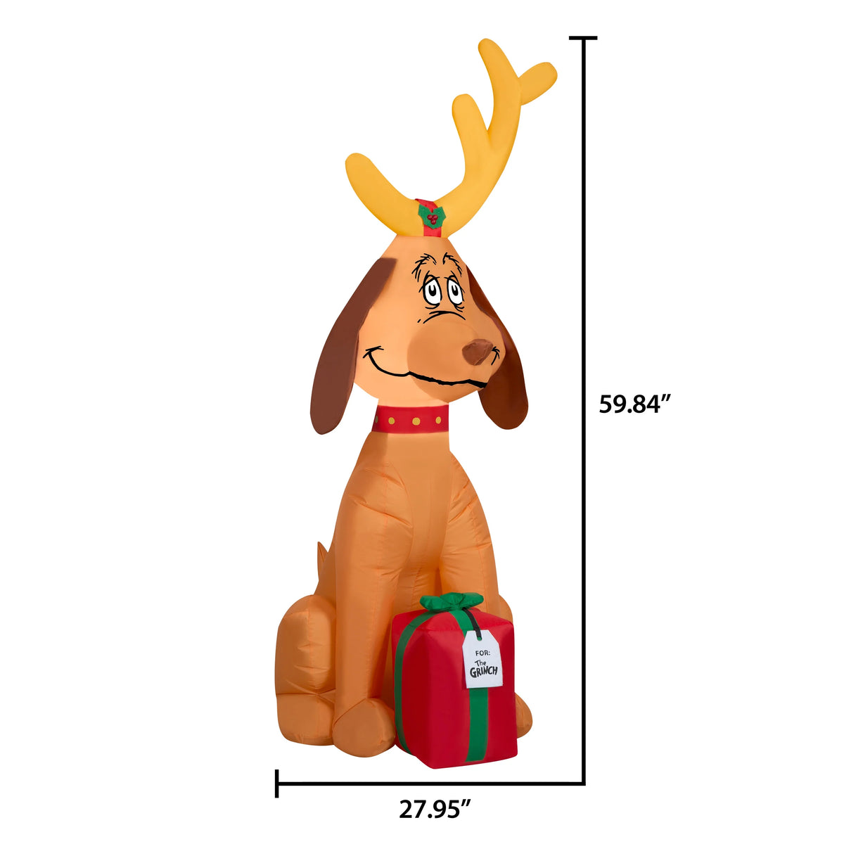 Christmas Max Inflatables with Present E865415