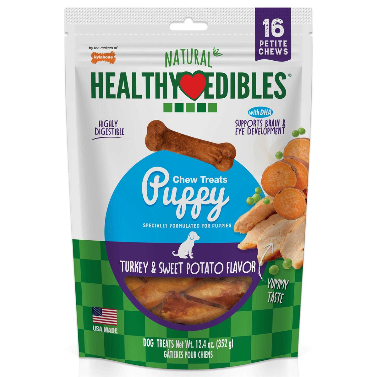Turkey Sweet Potato Puppy Chew Treats U312