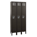 Black 36x22 W x 12x22 D x 78x22 H Locker P938163