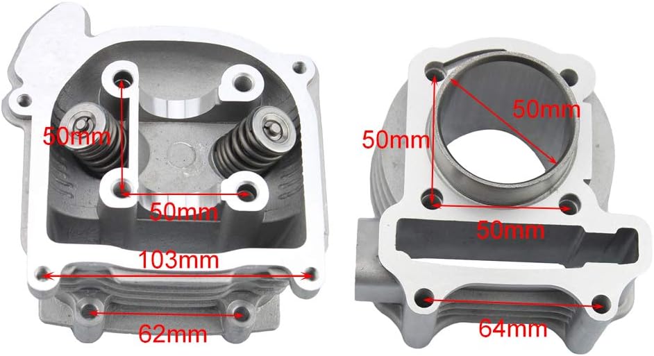Big Bore Cylinder Rebuild Kit 64mm Valve Pack of 2 I74788