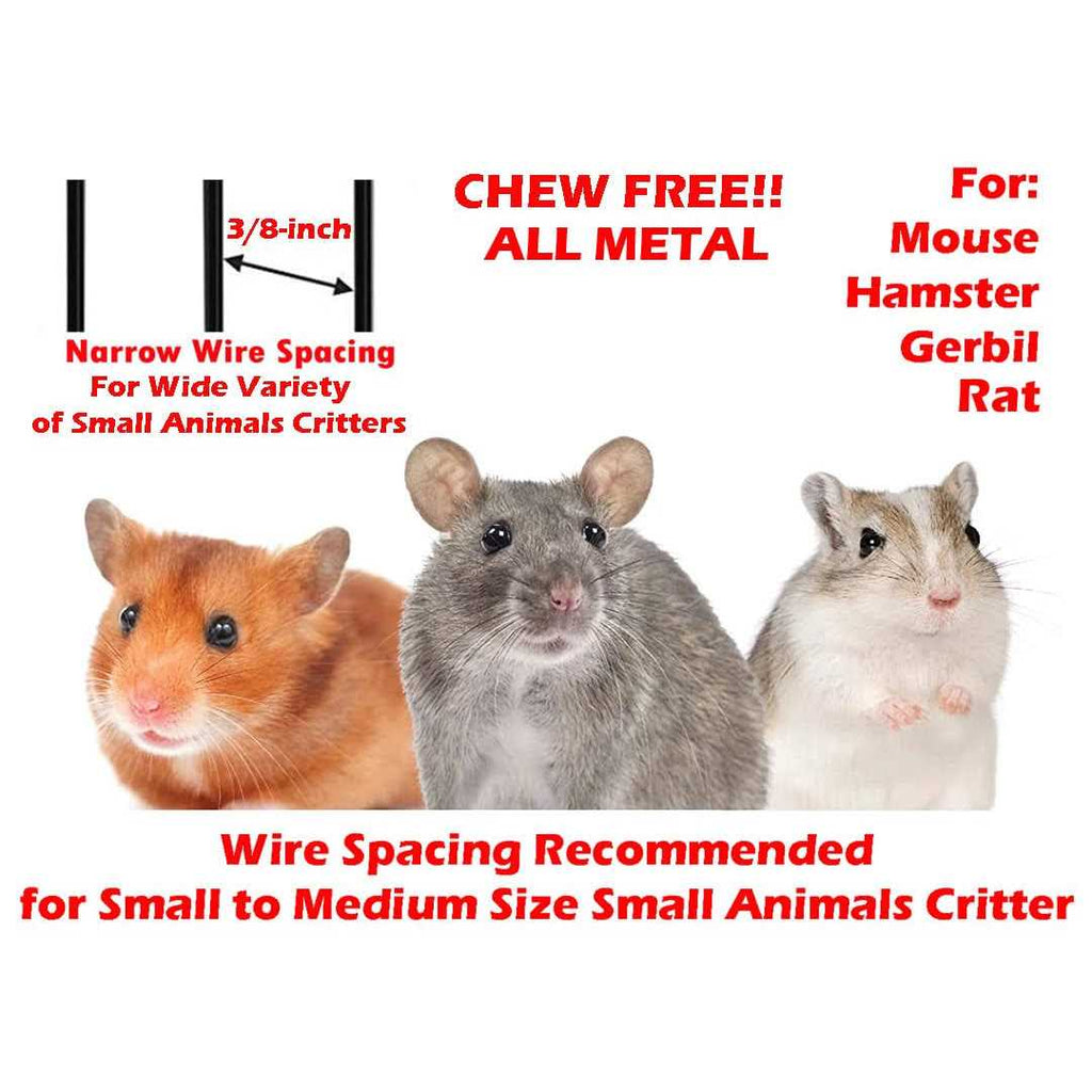Medium 3 Levels Animal Critter Cage J572
