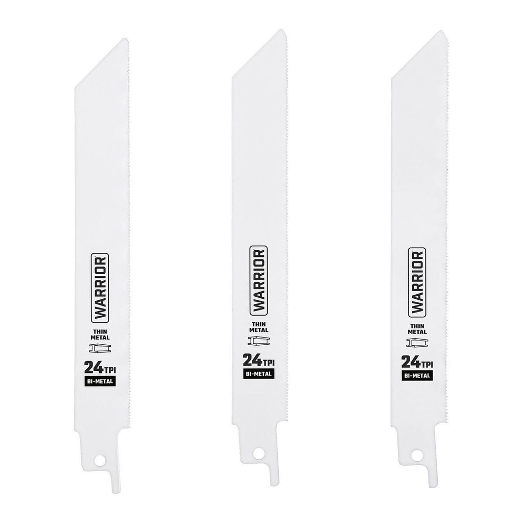6 in. 9 in. Bi-Metal Reciprocating Saw Blade Set, 15-Piece U3956
