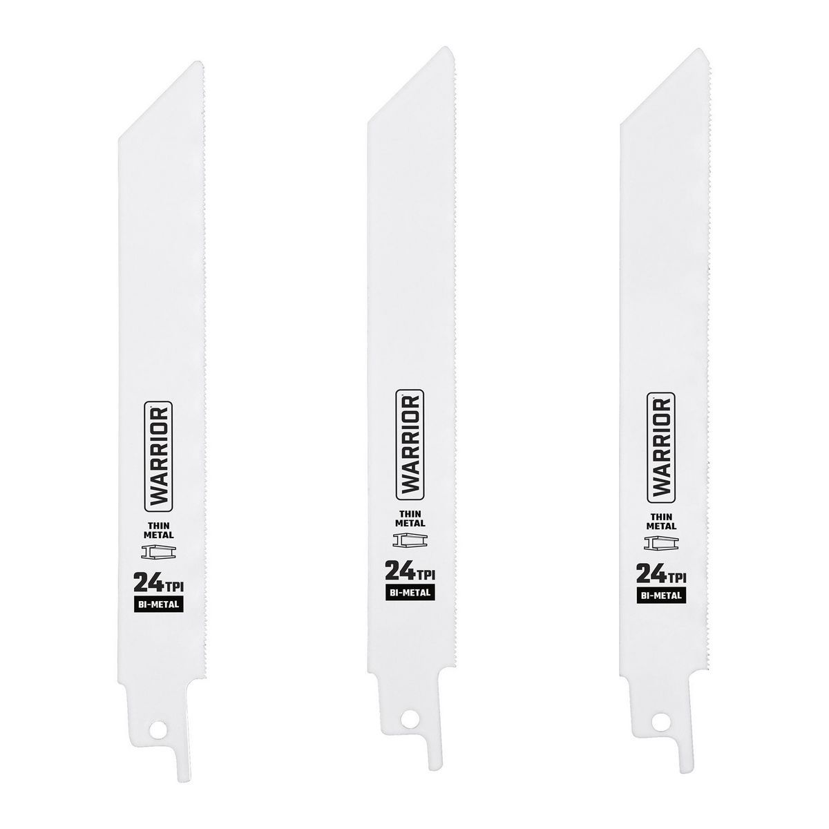 6 in. 9 in. Bi-Metal Reciprocating Saw Blade Set, 15-Piece U3956