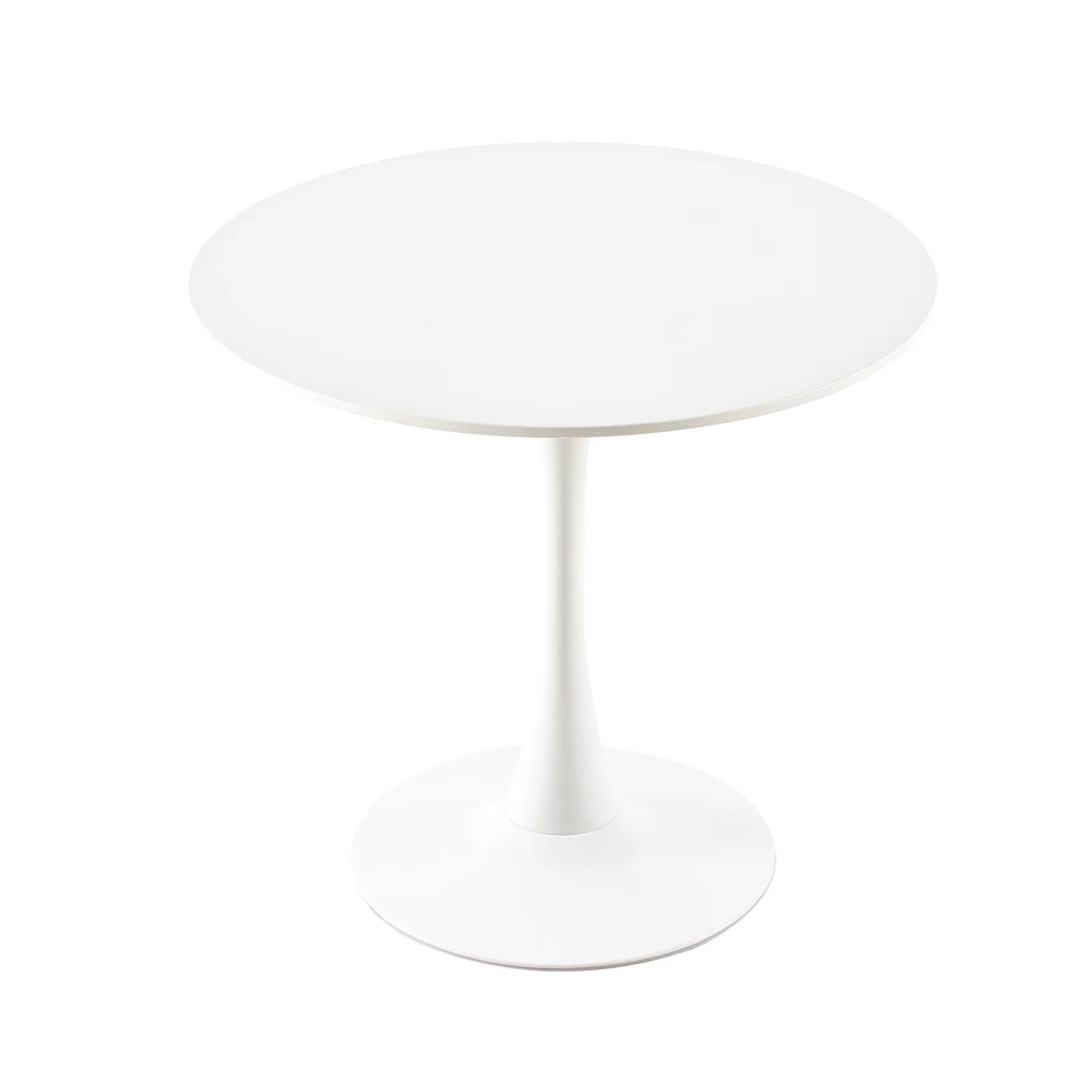 Round White Dining Table for 4 I5535
