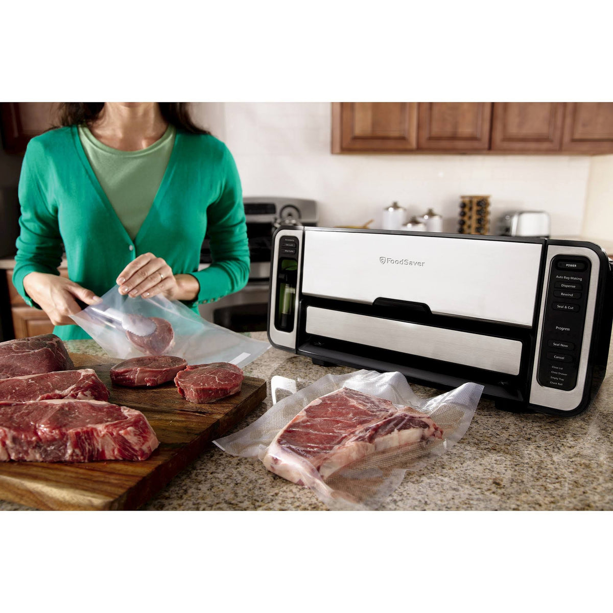 2-in-1 Automatic Vacuum Sealing System J96745
