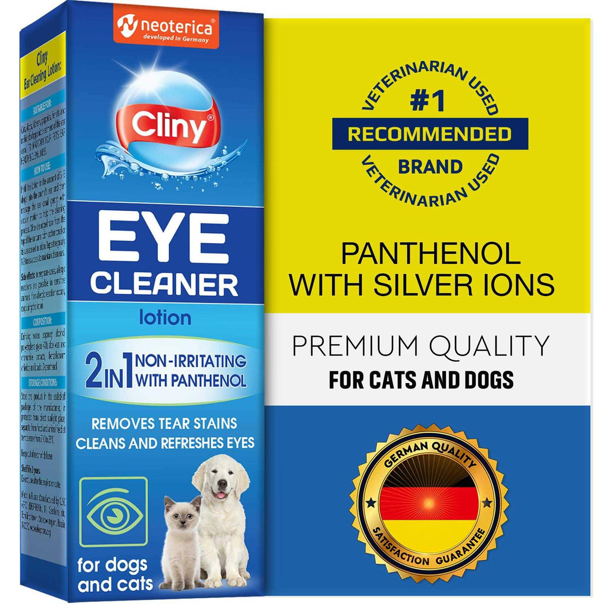 Cat & Dog Eye Wash Drops & Tear Stain Remover V878