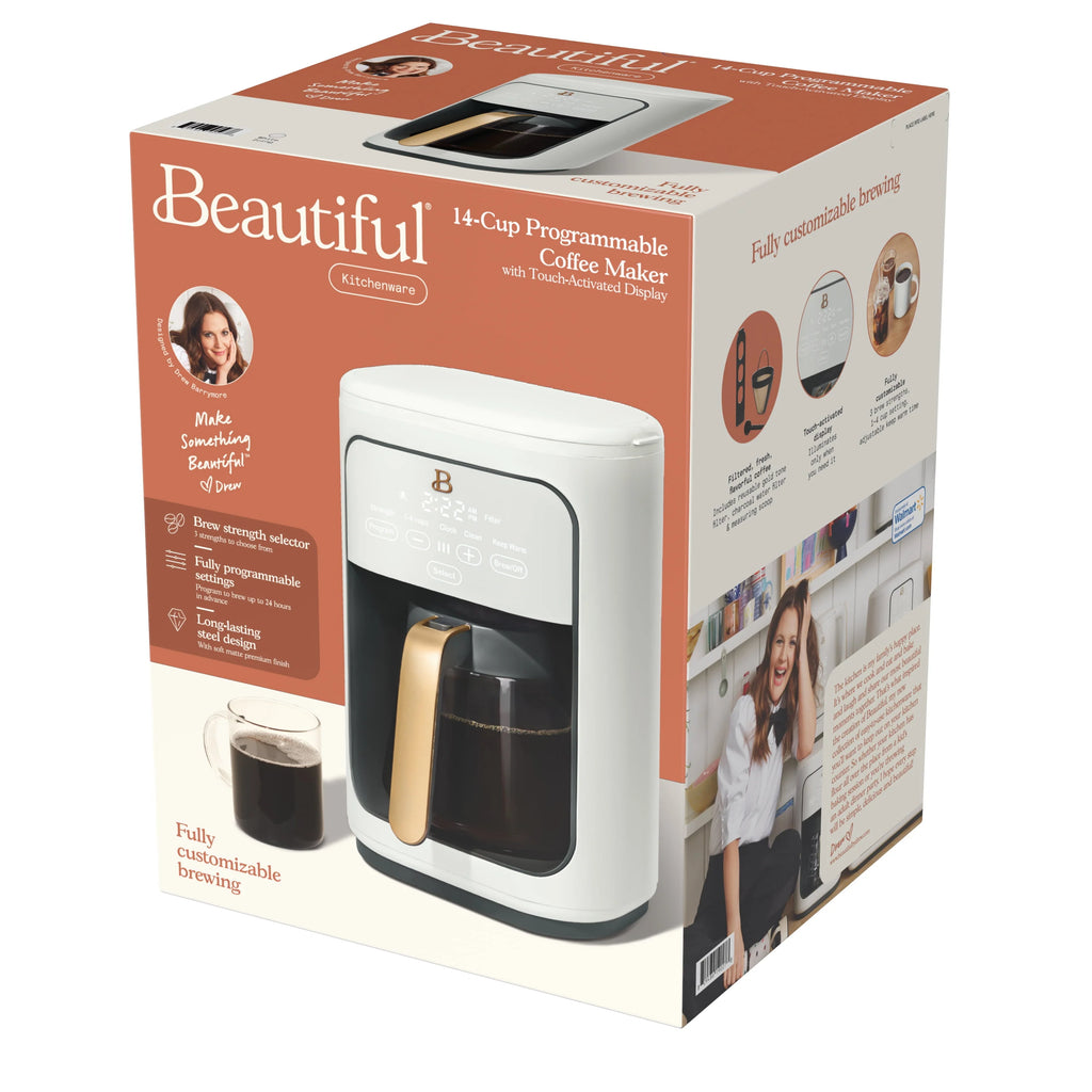 14-Cup Programmable Drip Coffee Maker with Touch-Activated Display S34230