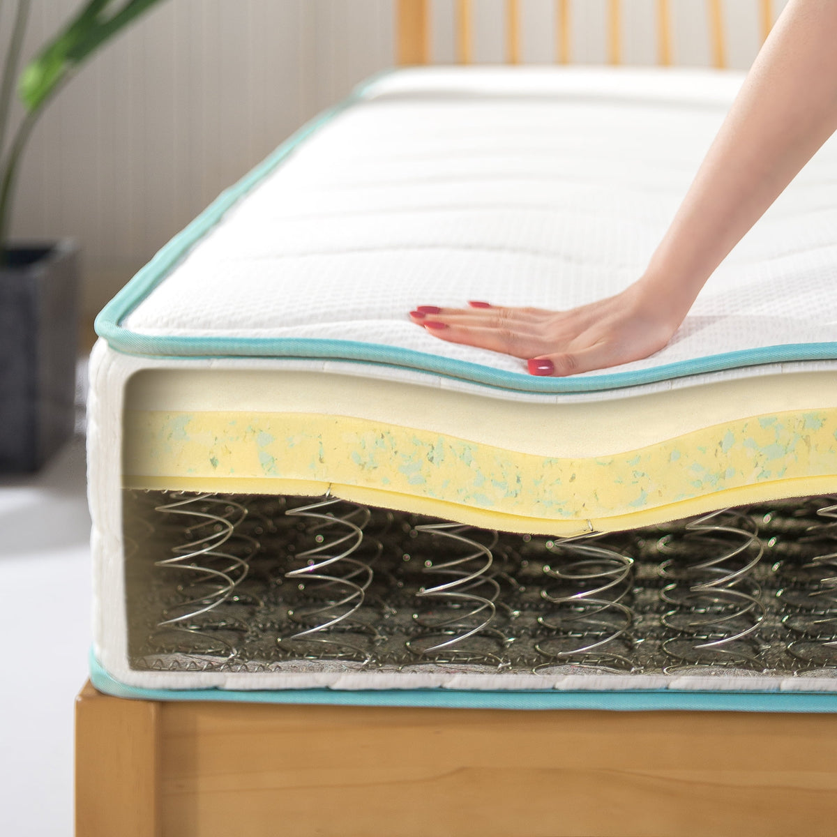 10 Tight Top Spring Mattress B308316