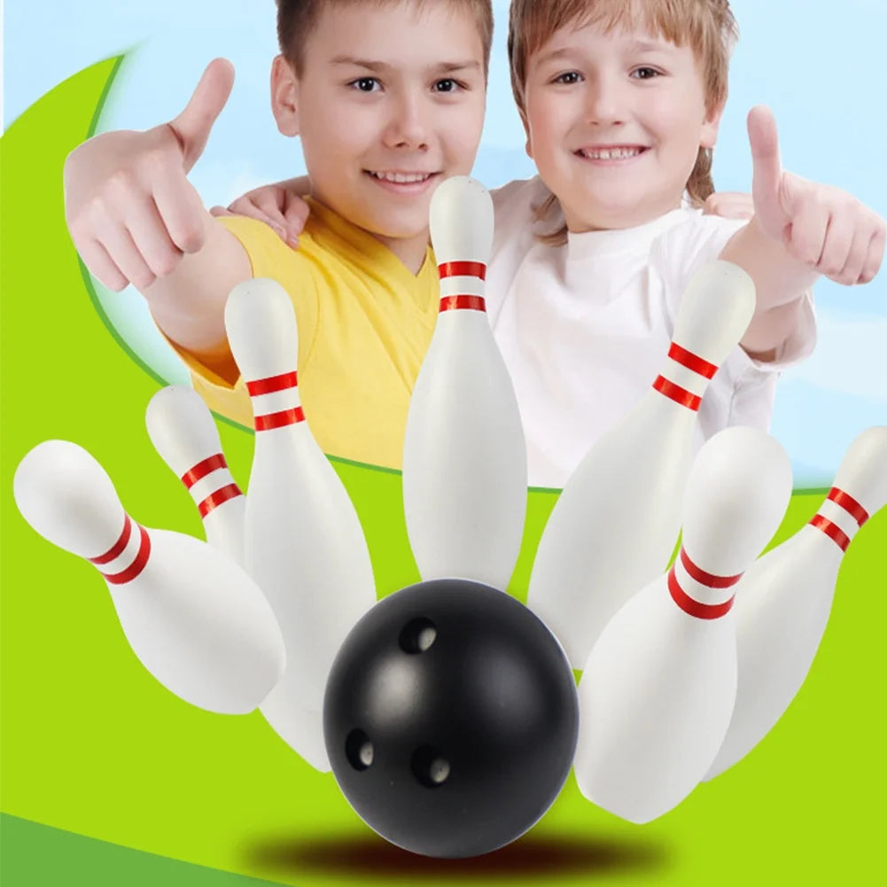 12Pcs/Set Toddler Kids Bowling Game Set Outdoor Indoor Sports Toy B889