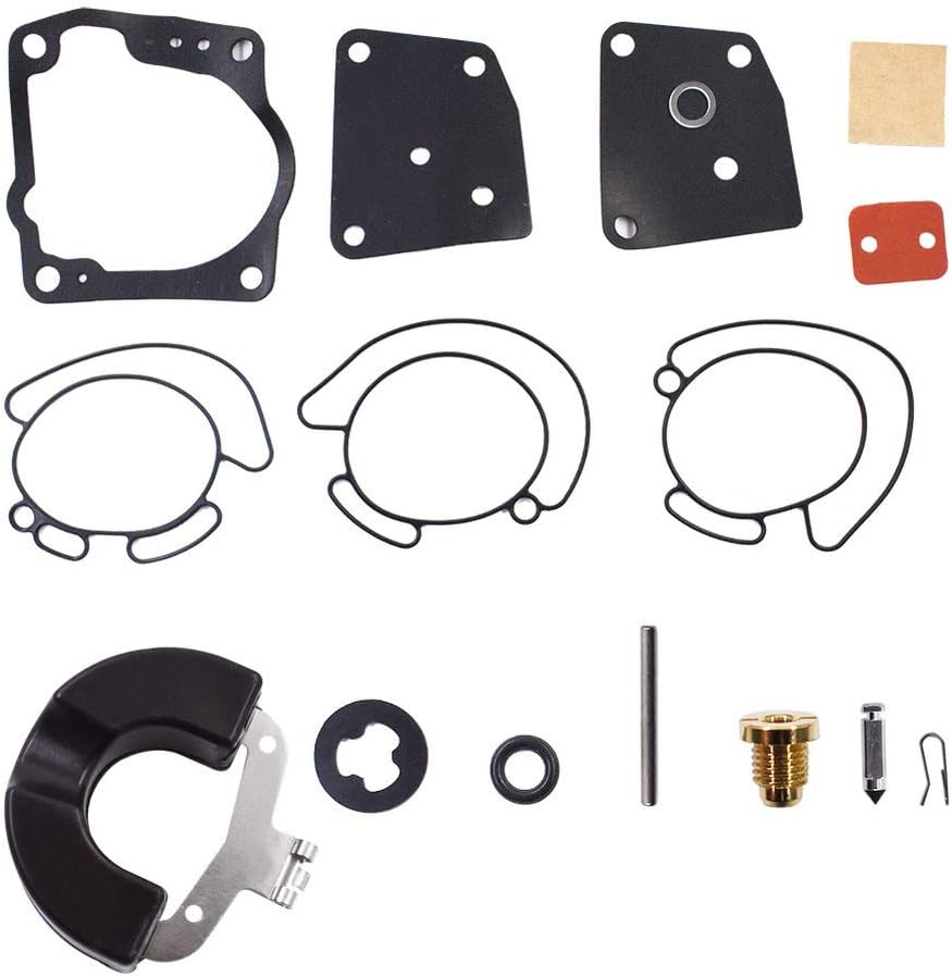 Carb Repair Kit for Johnson Evinrude V4 V6 90-175 HP Pack of 6 Pack of 2 U647