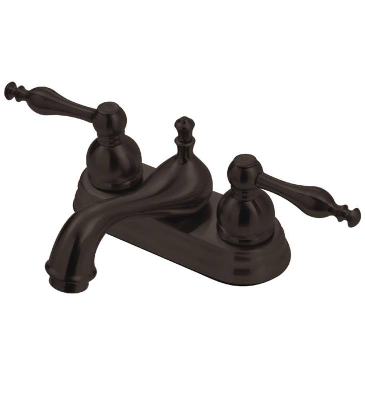 Chrome Two-Handle Centerset Lavatory Faucet with Pop-Up D823819