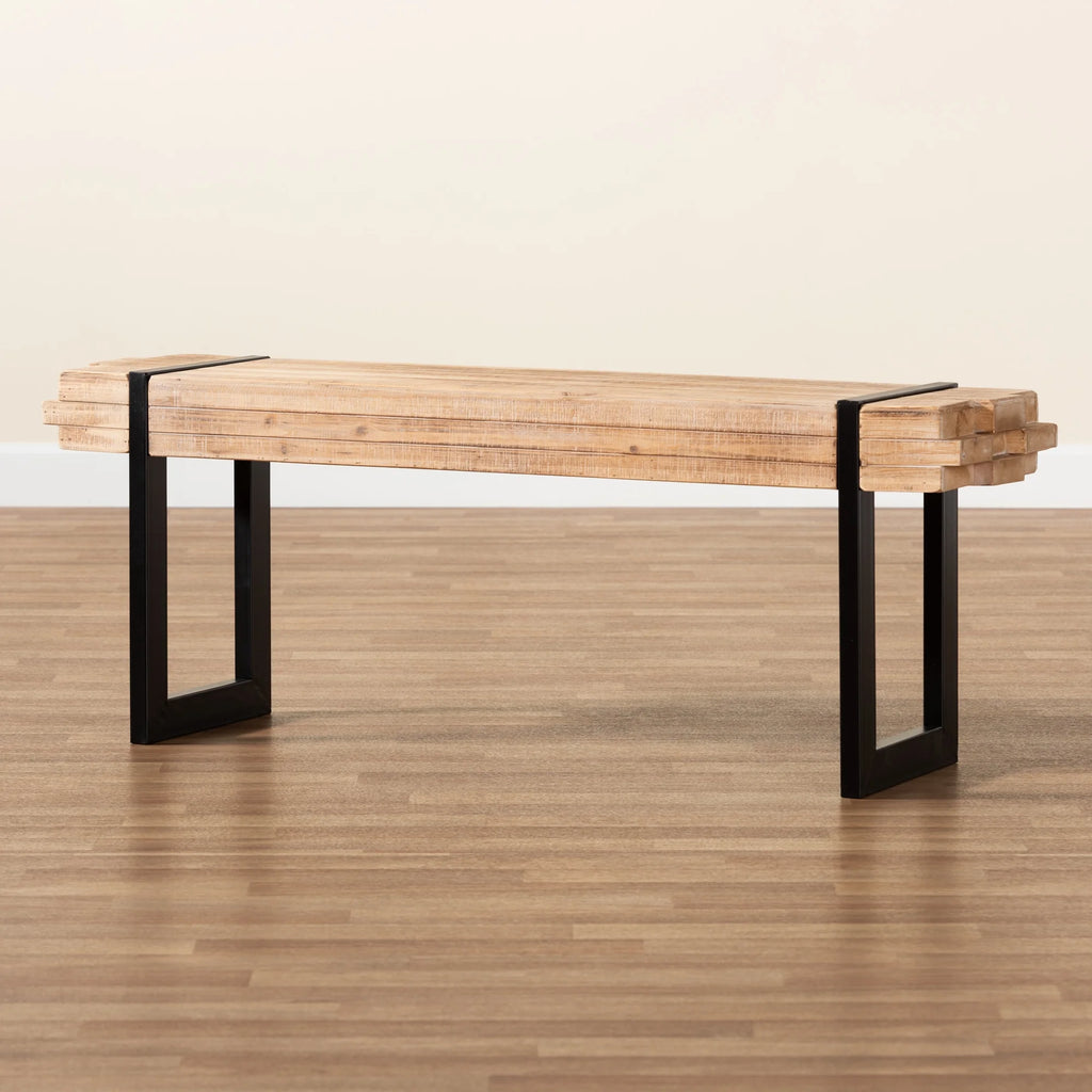 Natural Brown Bench A655