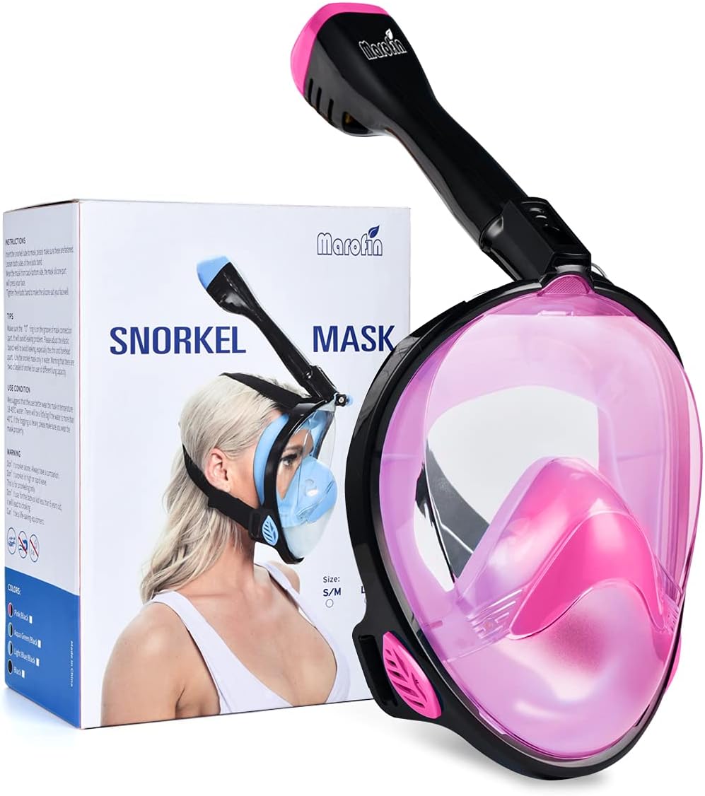 Full Face Snorkel Mask with Camera Mount R159