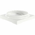 Gloss White Finish Aluminum Fluted Round Columns I86265