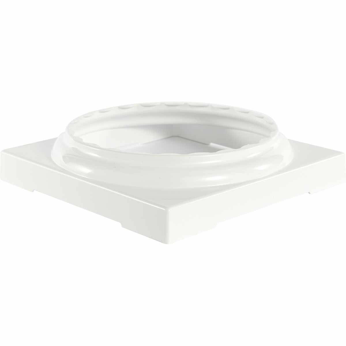 Gloss White Finish Aluminum Fluted Round Columns I86265