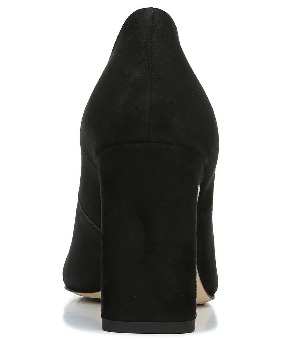 Black Suede Pumps W4326