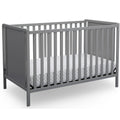 4-in-1 Convertible Crib, Grey X9130