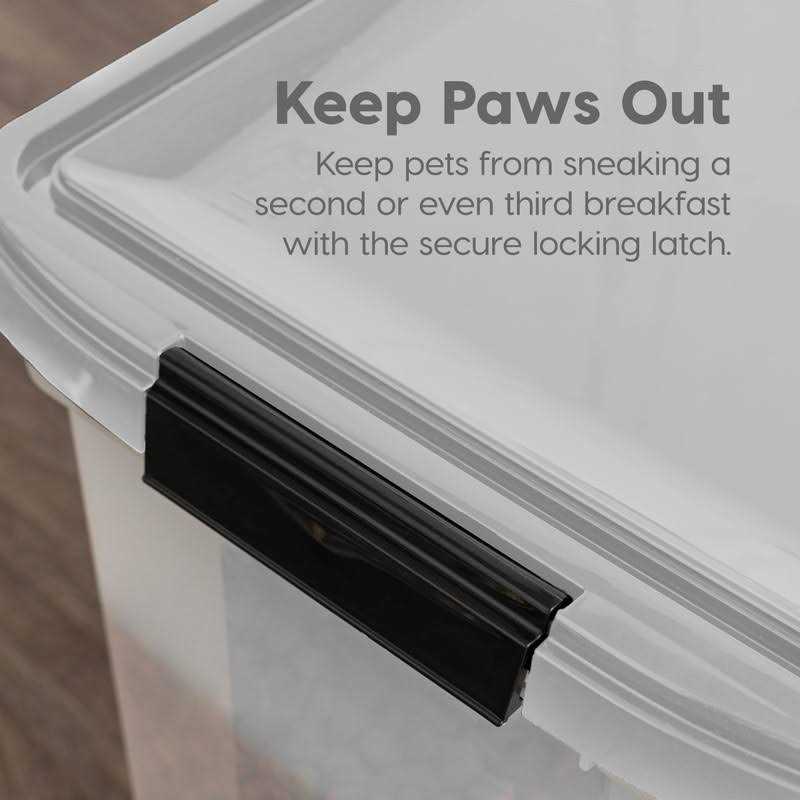 Airtight Pet Food Storage Container H4235