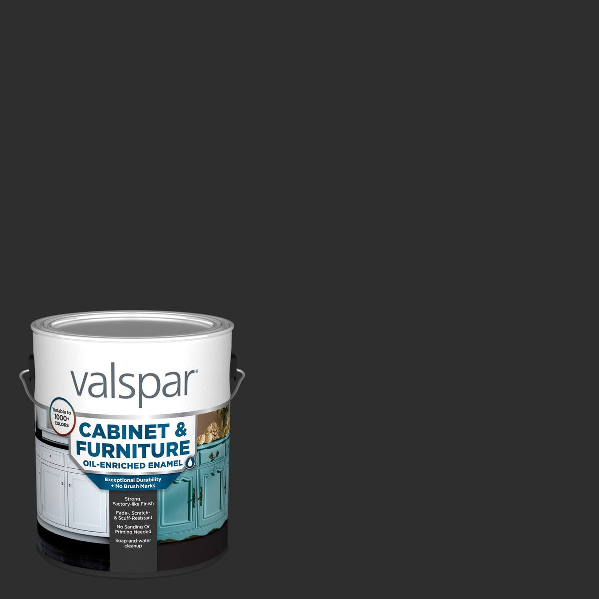Semi-Gloss Tricorn Black Paint 1-Gallon T772