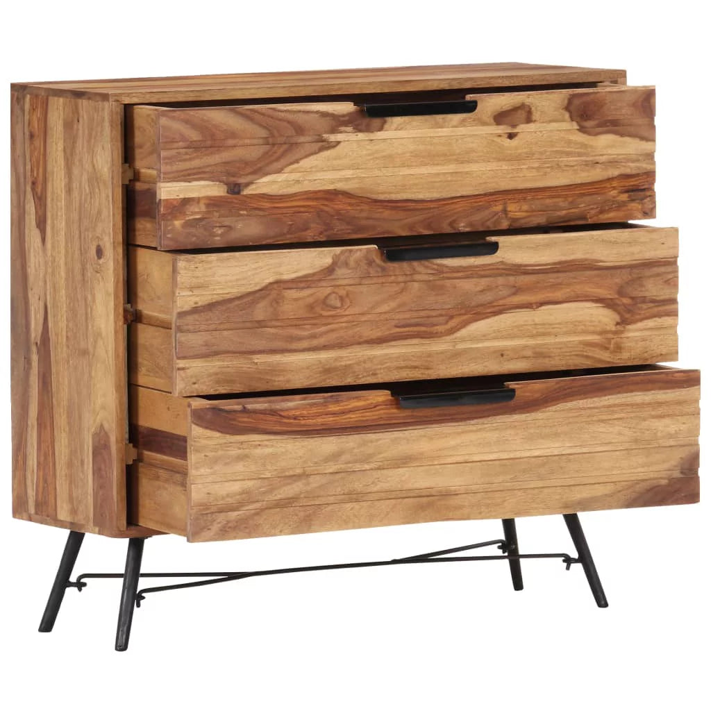 Solid Sheesham Wood Sideboard O636
