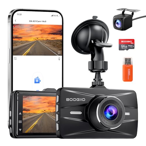 1080P FHD Dash Cam with 32G SD Card H92624