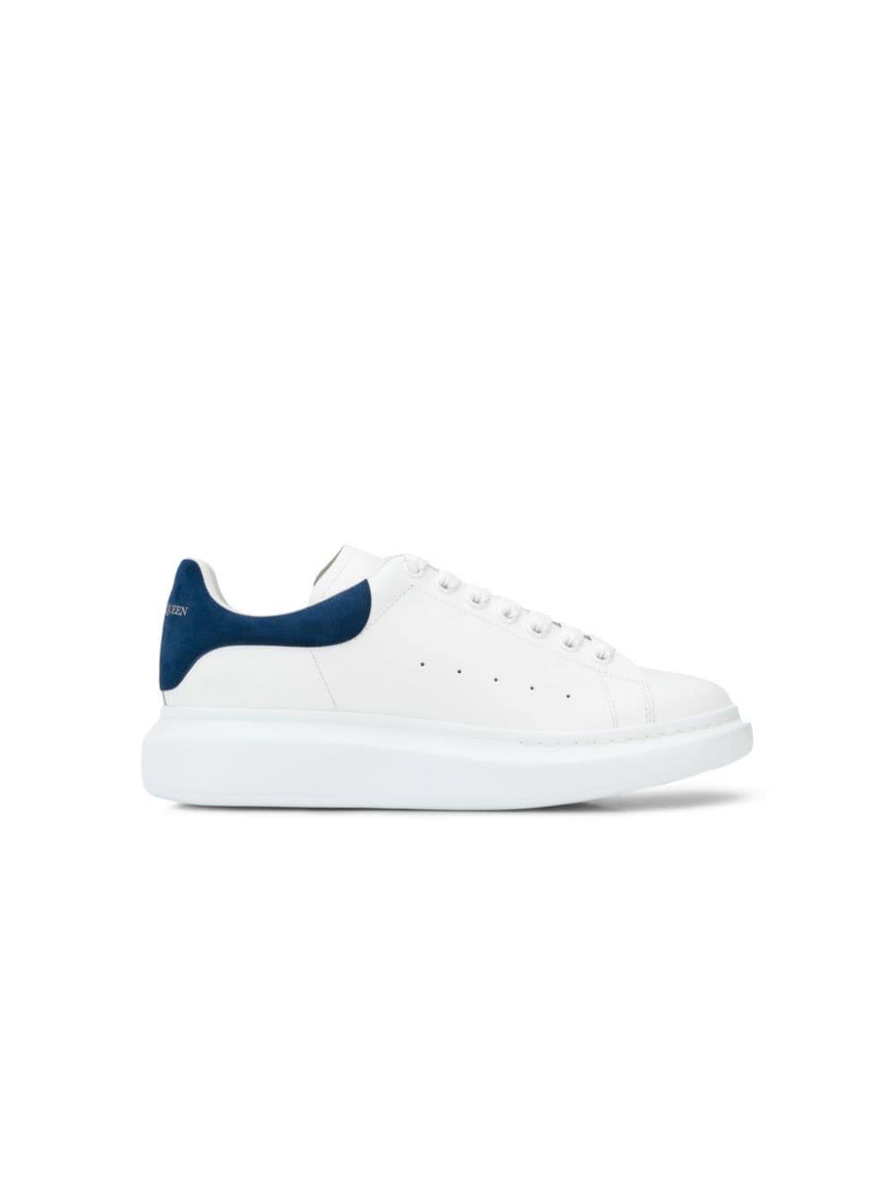 Oversized Lace-Up Leather Trainers X90996
