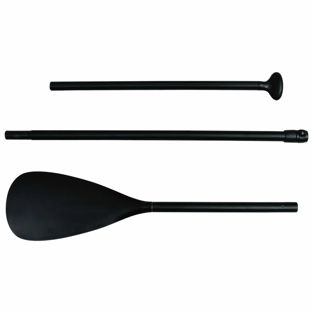 Inflatable Paddleboard Set Black and White M244682