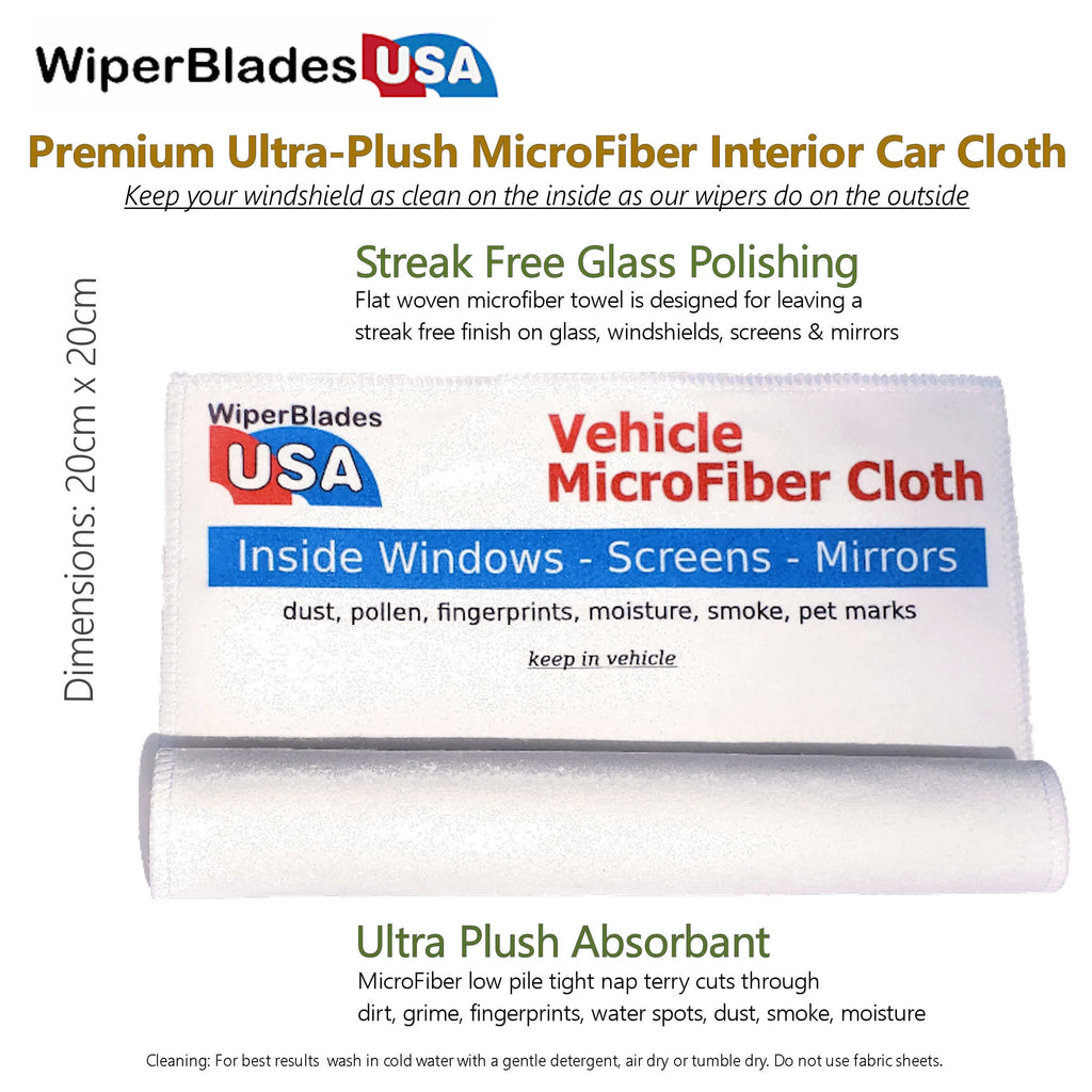 Beam Blade Wipers Set of 3 with Rear Wiper V31103