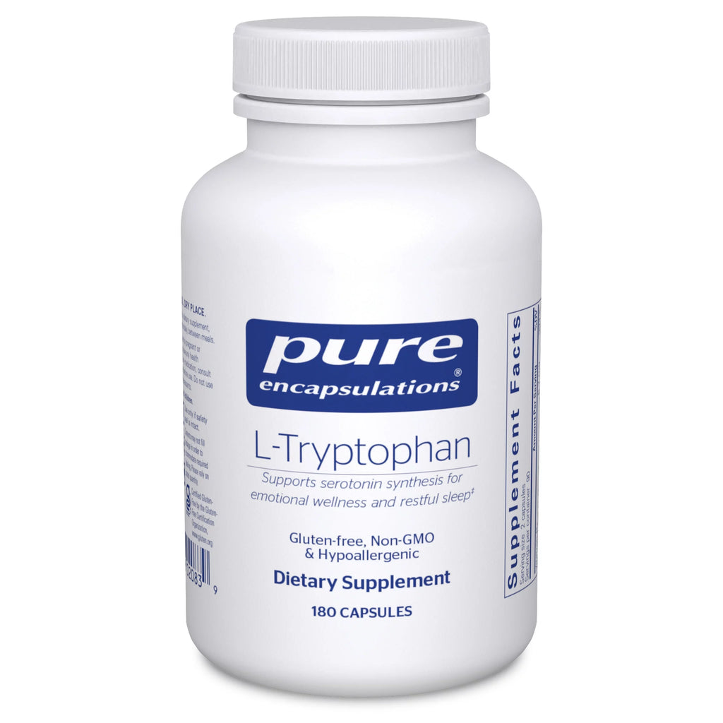 L-Tryptophan Amino Acid Supplement 180 Capsules I269224