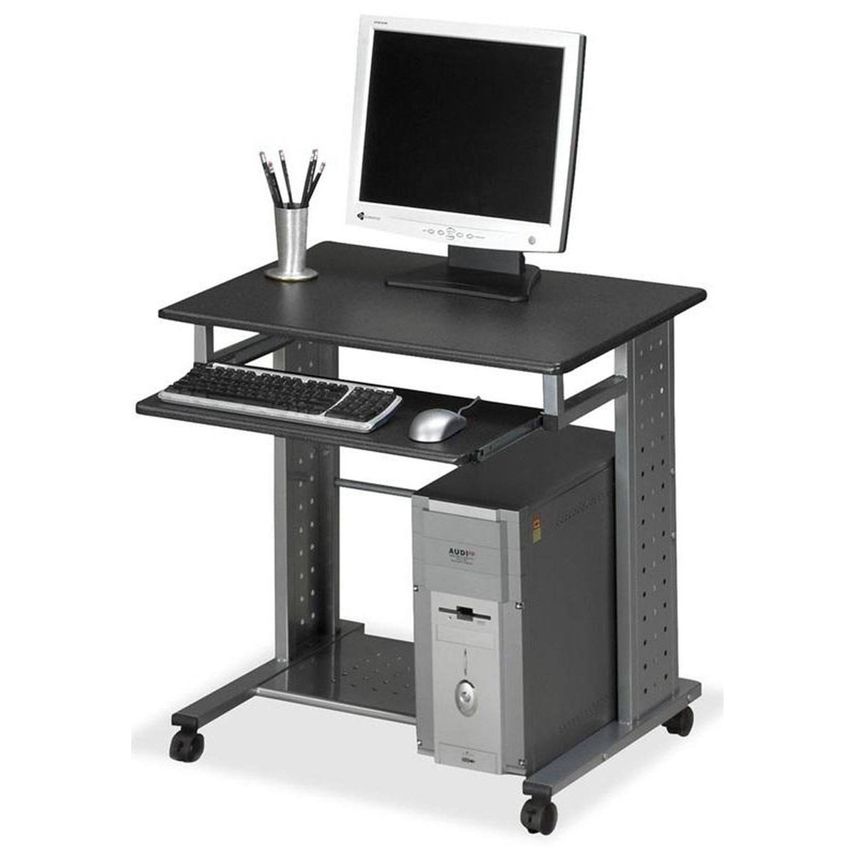 Anthracite Rectangular Mobile Workstation Y4771