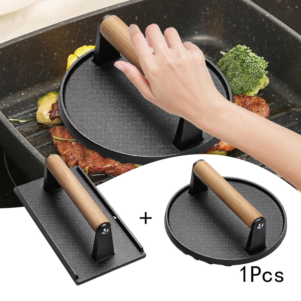 Cast Iron Grill Press O664496