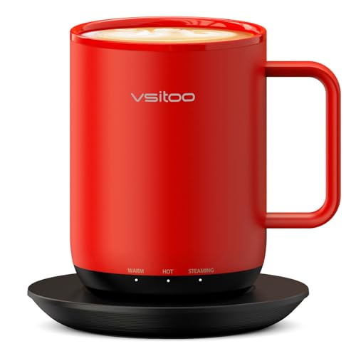 14oz Temperature Control Smart Heated Coffee Mug with Warmer N8283