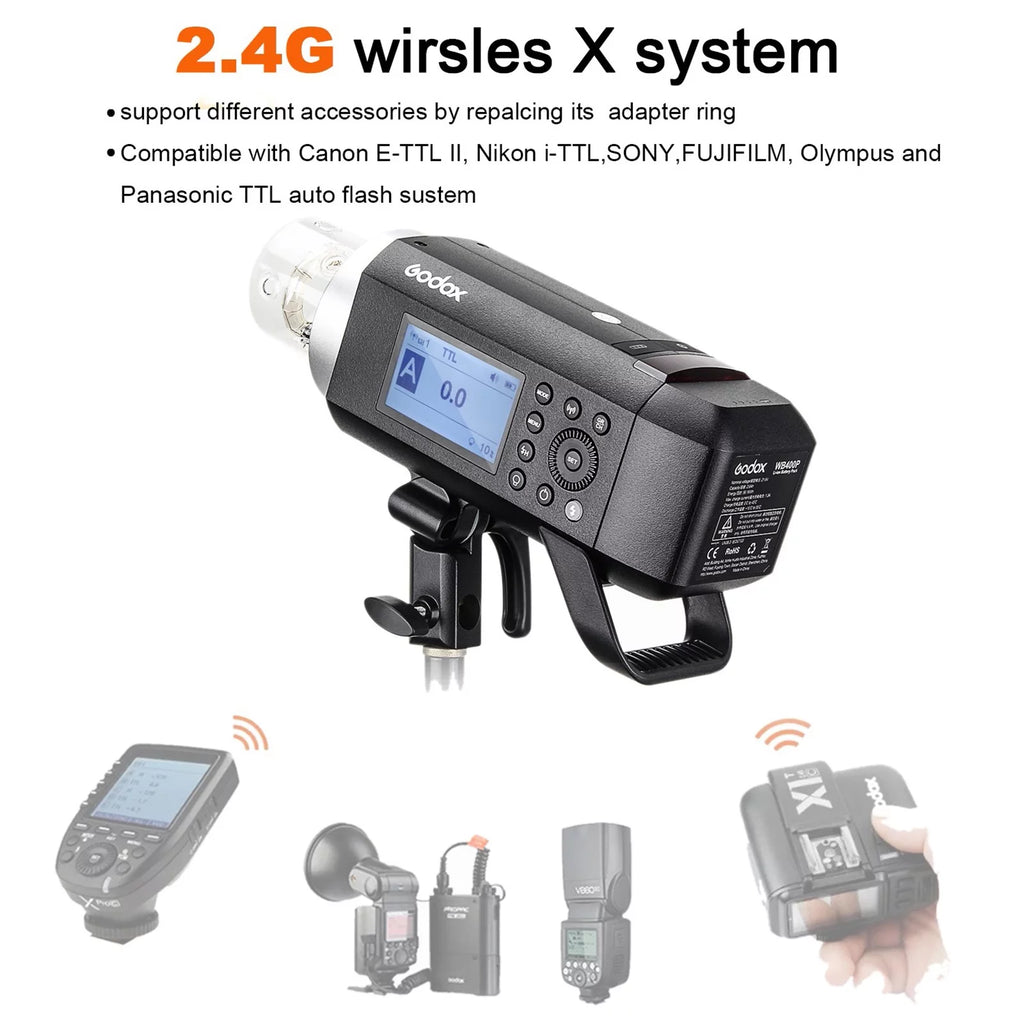 400W TTL Flash with 60cm Softbox X790
