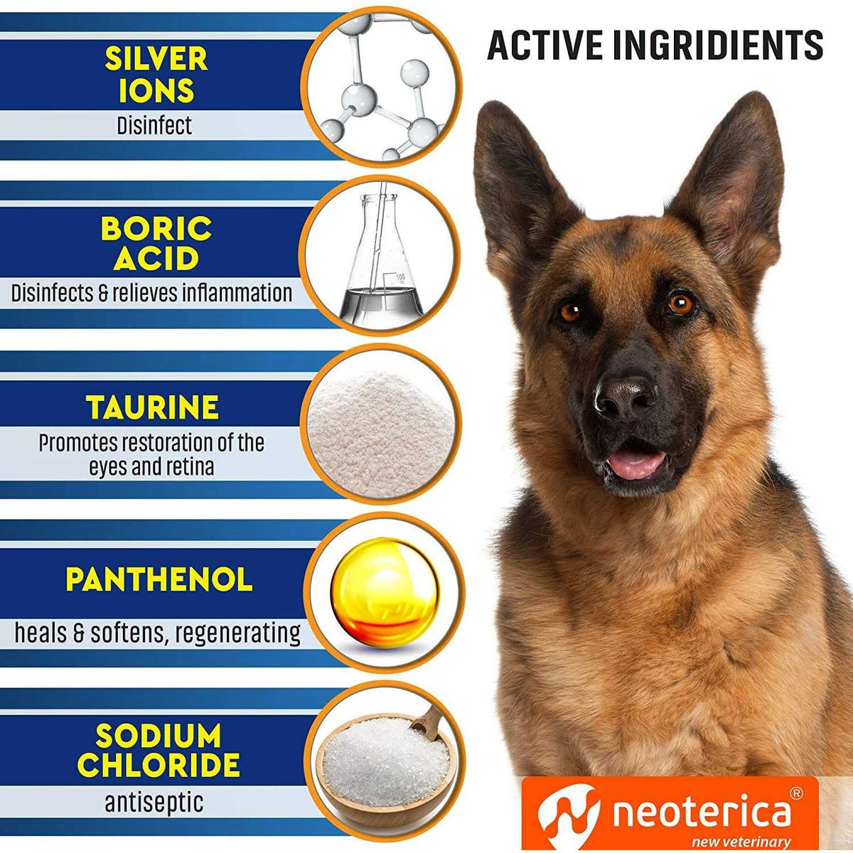 Cat & Dog Eye Wash Drops & Tear Stain Remover V878