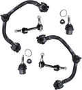 Front Upper Control Arms Lower Ball Joints Sway Bar Links 6pc Set P84243