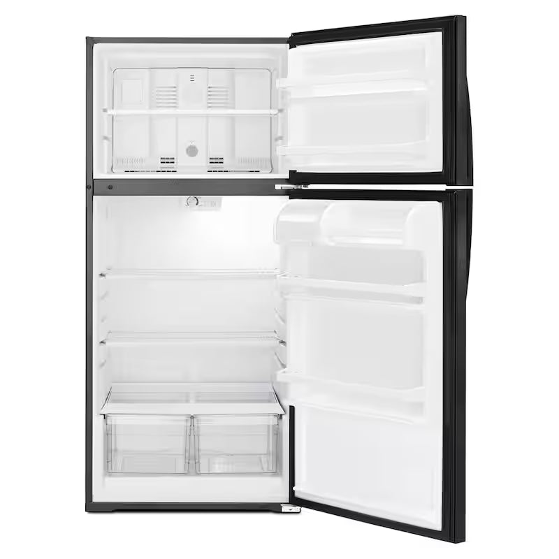Top Freezer Refrigerator in Black X486080