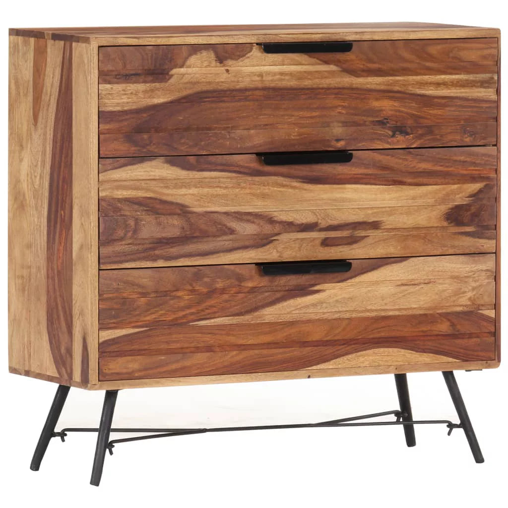 Solid Sheesham Wood Sideboard O636