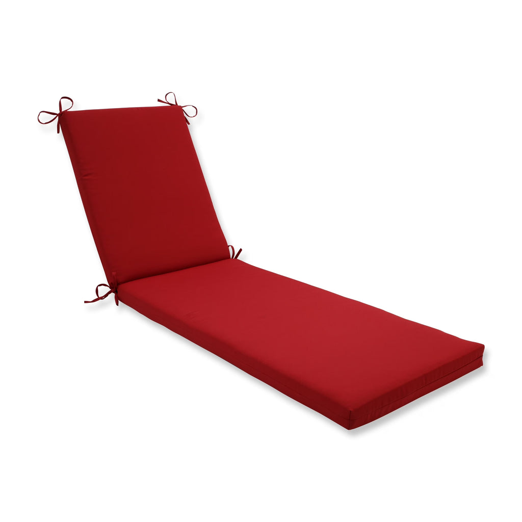 Pompeii Red Chaise Lounge Cushion 80x23x3 T416231