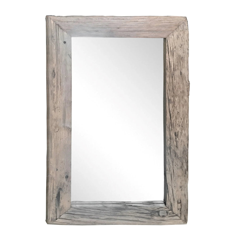 Rustic Rectangular Wall Mirror F2941