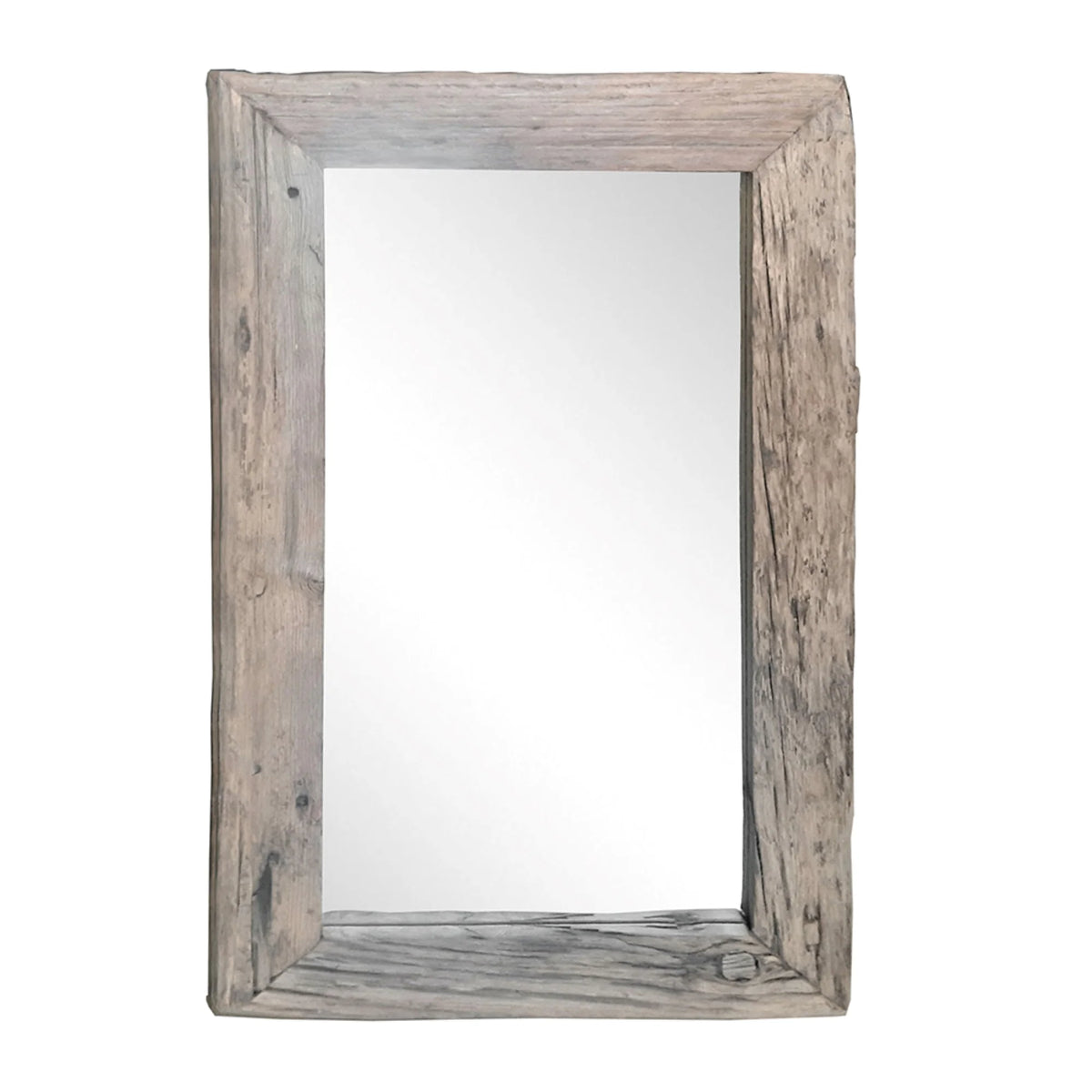 Rustic Rectangular Wall Mirror F2941