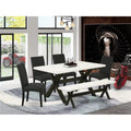 6-piece Wood Dinette Set Y249