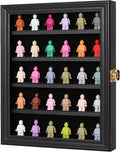 Black Wall Mount Display Case for Collectibles, Pack of 2 O2364