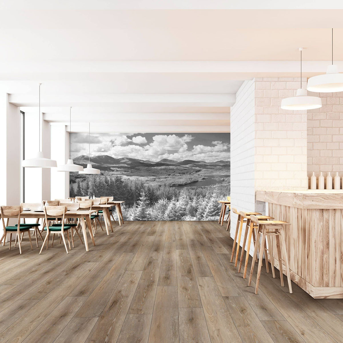 Capetown Maple Wide Embossed Flooring X1995